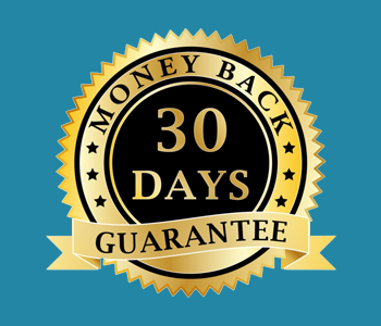 Money back guarantee on all courses